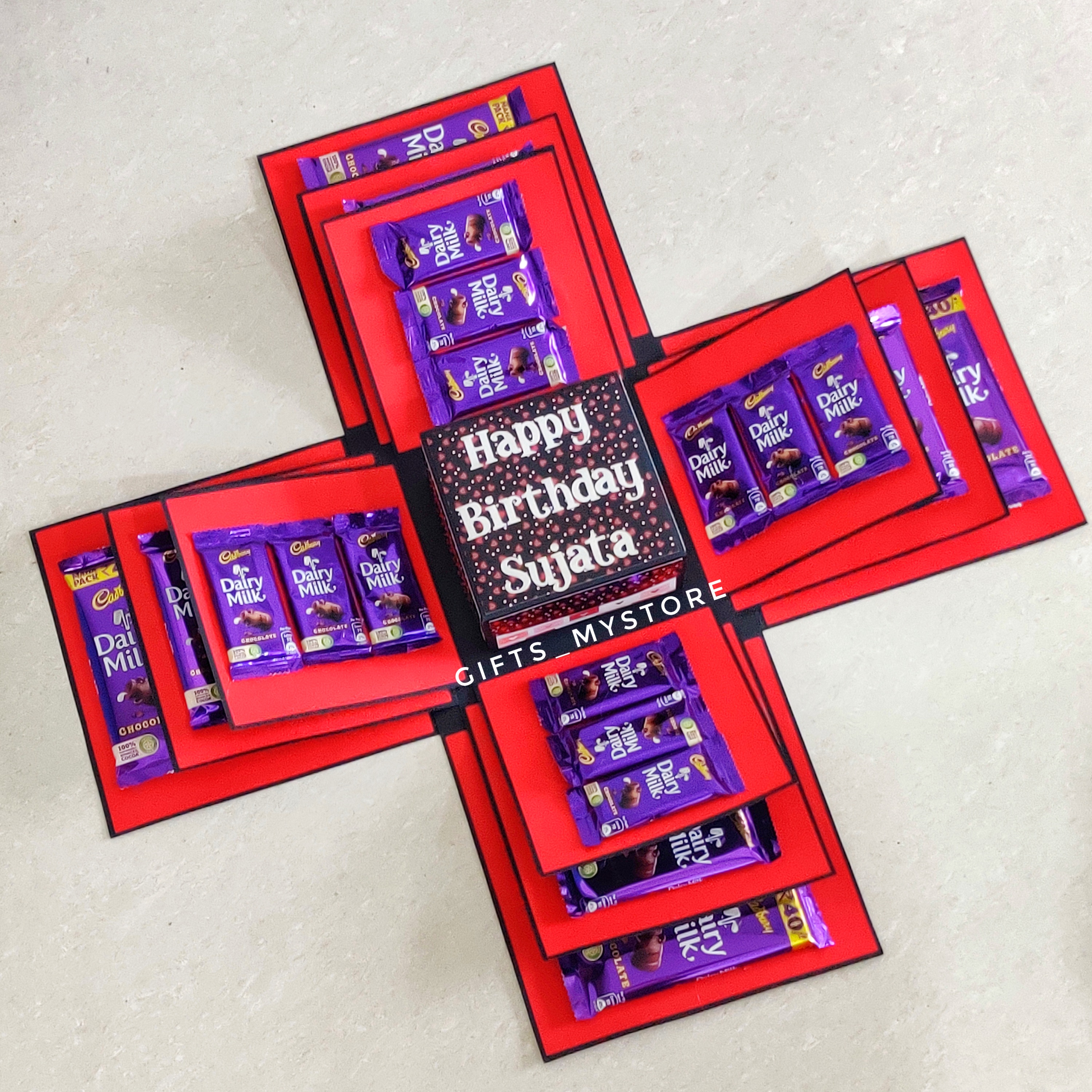 3 LAYER DAIRY MILK OVERLOAD  MEDIUM SIZE CEB_OPTIONS_BIRTHDAY THEME